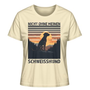 Nicht ohne meinen Schweißhund // Bio Damen Shirt - Damen Premium Organic T-Shirt 2.0 ST/ST-7131