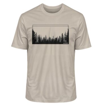 Waldlandschaft & Hochstand // Bio Herren Shirt - Herren Premium Organic Shirt 2.0.ST/ST-7159