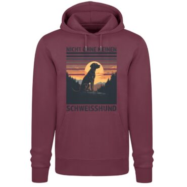 Nicht ohne meinen Schweißhund // Bio Unisex Hoodie - Unisex Premium Organic Hoodie 2.0 ST/ST-839