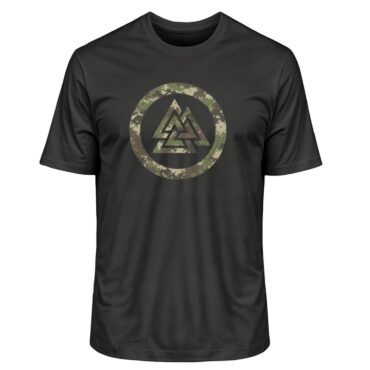 Valknut Camo // Bio Herren Shirt - Herren Premium Organic Shirt 2.0.ST/ST-16
