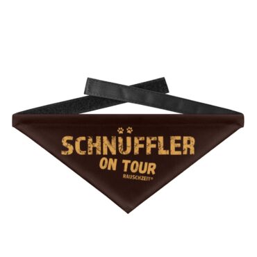 Schnüffler on Tour // Hundehalstuch - Hundehalstuch mit Klettverschluss-1074