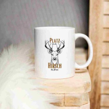 Platzhirsch // Kaffetasse