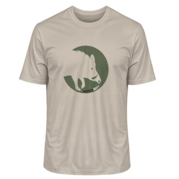 RAUSCHZEIT® Keiler Silhouette // Bio Herren Shirt - Herren Premium Organic Shirt 2.0.ST/ST-7159