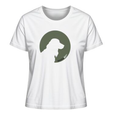 Jagdspaniel Silhouette // Bio Damen Shirt - Damen Premium Organic T-Shirt 2.0 ST/ST-3