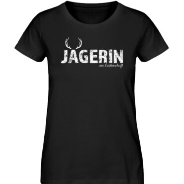 Jägerin aus Leidenschaft // Bio Damen Shirt - Damen Premium Organic Shirt-16