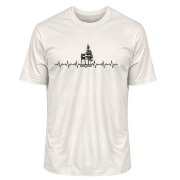 Born2Hunt // Herzschlag // Bio Herren Shirt - Herren Premium Organic Shirt 2.0.ST/ST-6881