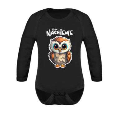 Kleine Nachteule 2.0 // Baby Strampler (Langarm) - Baby Body Langarm-16