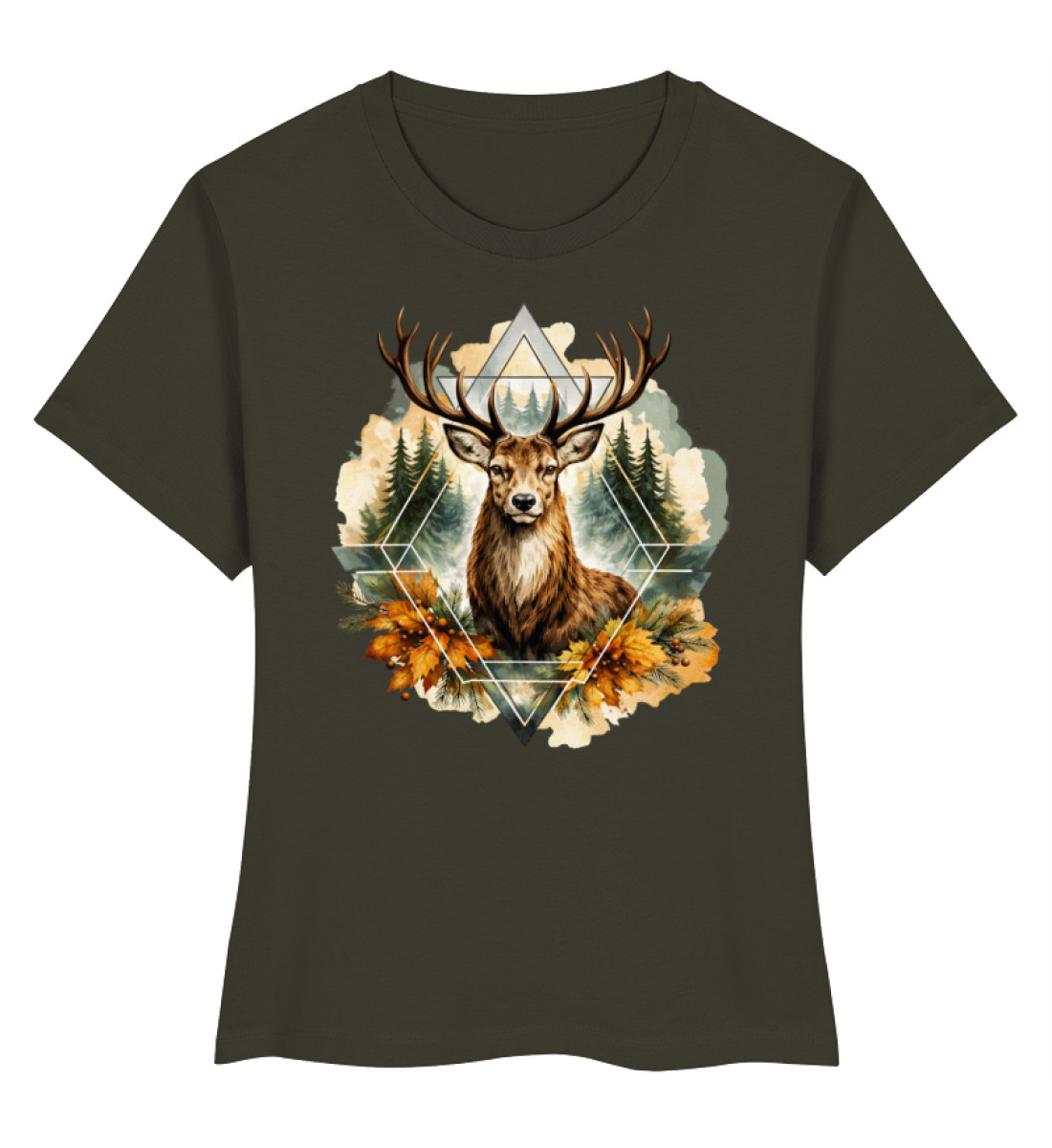 Waldkönig // Bio Damen Shirt - Damen Premium Organic T-Shirt 2.0 ST/ST-7151