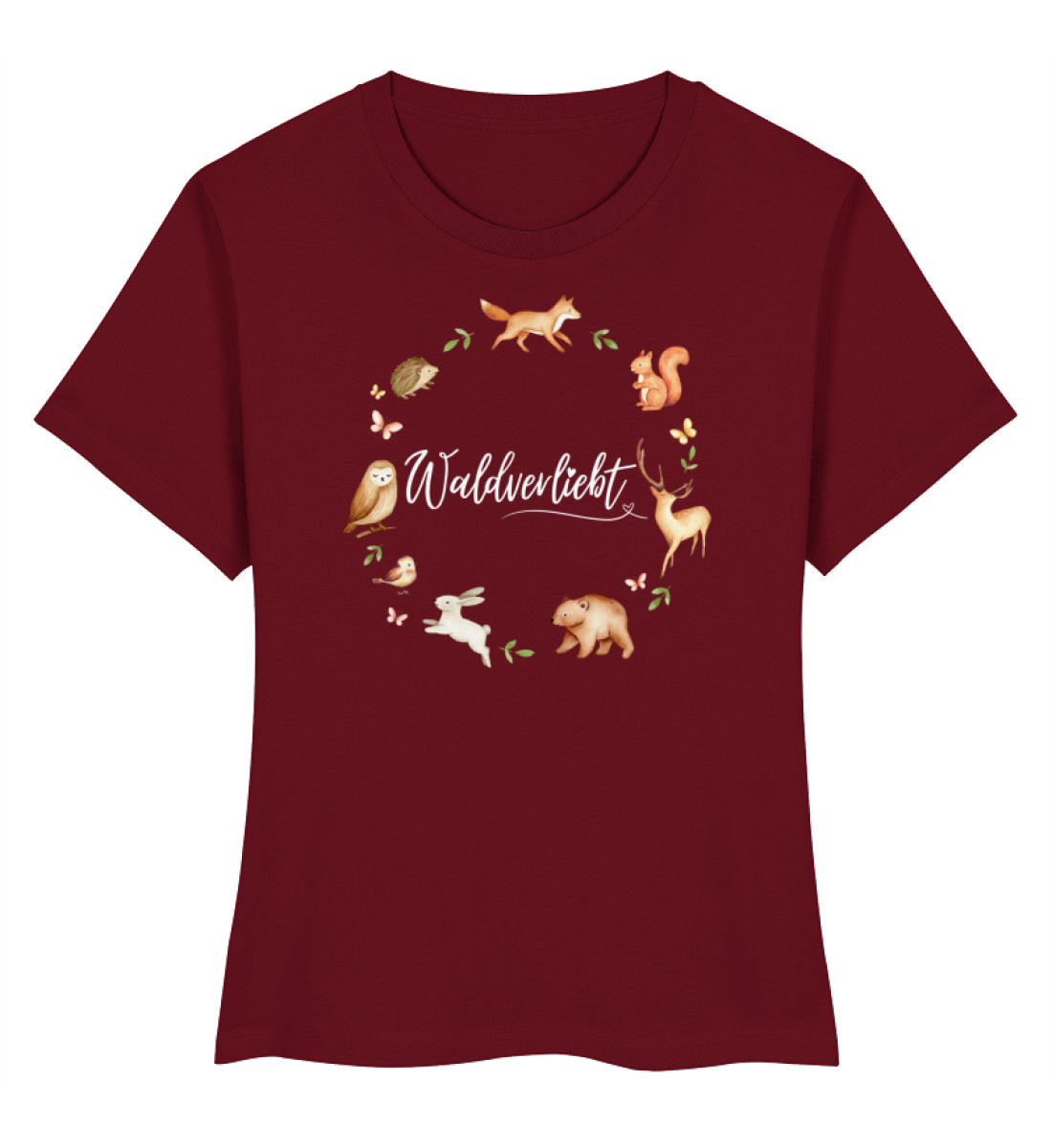 Waldverliebt // Bio Damen Shirt - Damen Premium Organic T-Shirt 2.0 ST/ST-6883