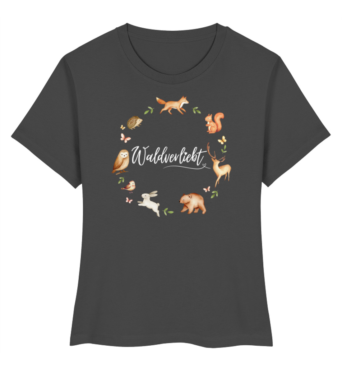 Waldverliebt // Bio Damen Shirt - Damen Premium Organic T-Shirt 2.0 ST/ST-6896