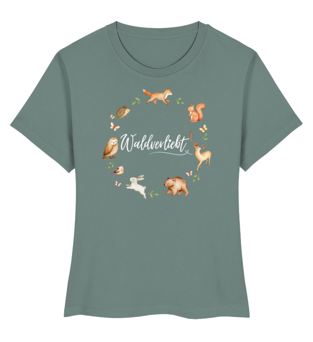 Waldverliebt // Bio Damen Shirt - Damen Premium Organic T-Shirt 2.0 ST/ST-7309