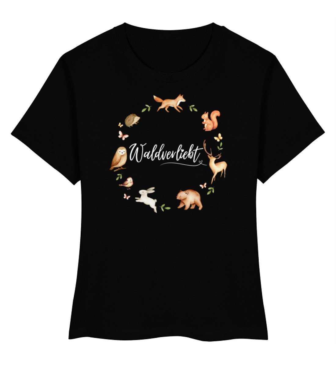 Waldverliebt // Bio Damen Shirt - Damen Premium Organic T-Shirt 2.0 ST/ST-16