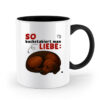 So buchstabiert man Liebe // - Zweifarbige Tasse-16