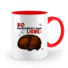 So buchstabiert man Liebe // - Zweifarbige Tasse-5761