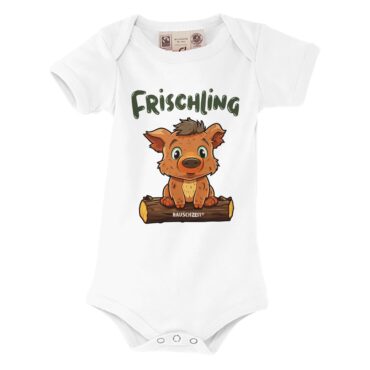Baby Body „Frischling“ // Wildschwein Babybody // Geschenk zur Geburt